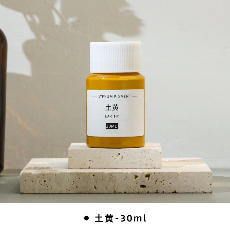 30ml Gipsfarbe Stabile Farbe Nicht leicht verblassend für DIY Handwerksproduktion Duftstein Wanddekoration