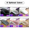 Rechargeable Dual-Mode Silent Bluetooth Mouse with Colorful LED for Office