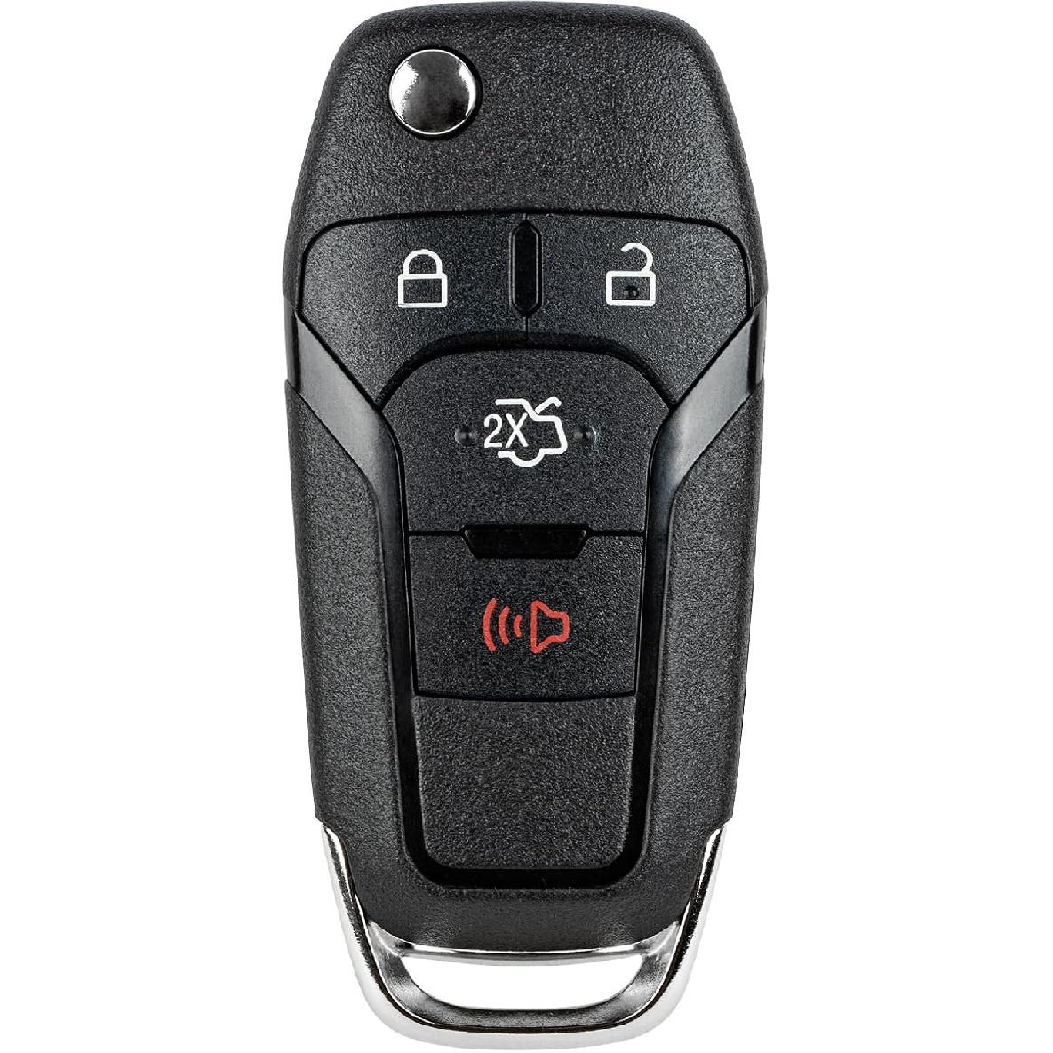 

Key Fob Replacement for 2013 2014 2015 2016 Ford Fusion Car Keyless Entry Remote Control, N5F-A08TAA N5FA08TAA, 4 Buttons