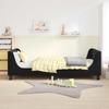 Kids Bed Frame with Headboard Black 80 x 200 cm Velvet