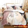 Anime A Silent Voice The Shape of Voice Bedding Set Duvet Cover Bed Set Quilt Cover Pillowcase Comforter king Queen Size