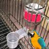 5Pcs Birds Drinker Feeder Fit for Soda Pop Water Bottle Cup Chicken Pigeons Feeder Trough Pet Feeding Accessories