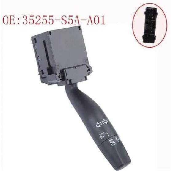 Lenkstockschalter Blinker, für Civic, für CRV, für Element, für S2000 Linkslenker Auto Blinkerhebel Schalter Blinkerschalter 35255-S5A-A01 35255S5AA01