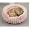 Nowe Odpinane Okrągłe Legowisko dla Zwierząt Grube Ciepłe Wodoodporne Gniazdo dla Psa Kota na Wszystkie Sezony Mały Średni Budka dla Psa ze Zdejmowaną Poduszką