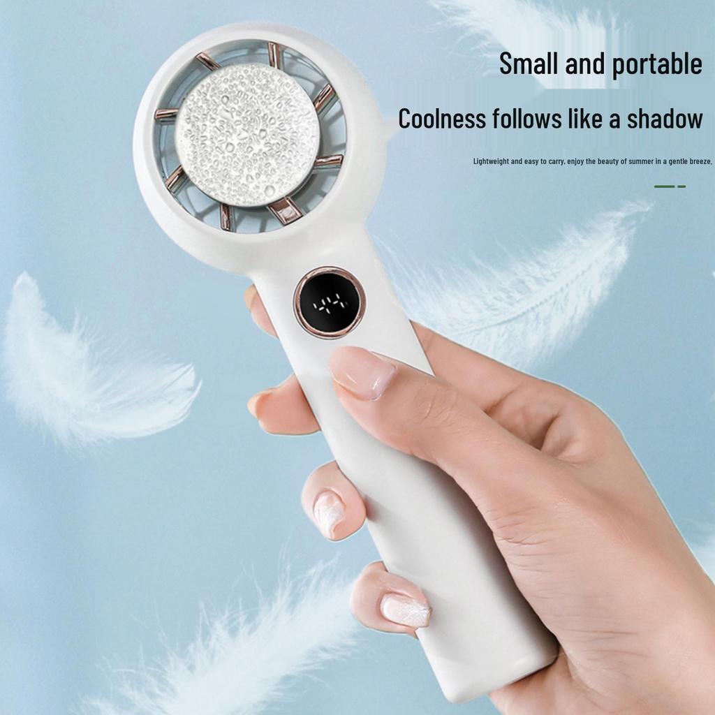 High-Speed Portable Cooling Fan, 100 Gears, USB Rechargeable, Violent Turbo Power