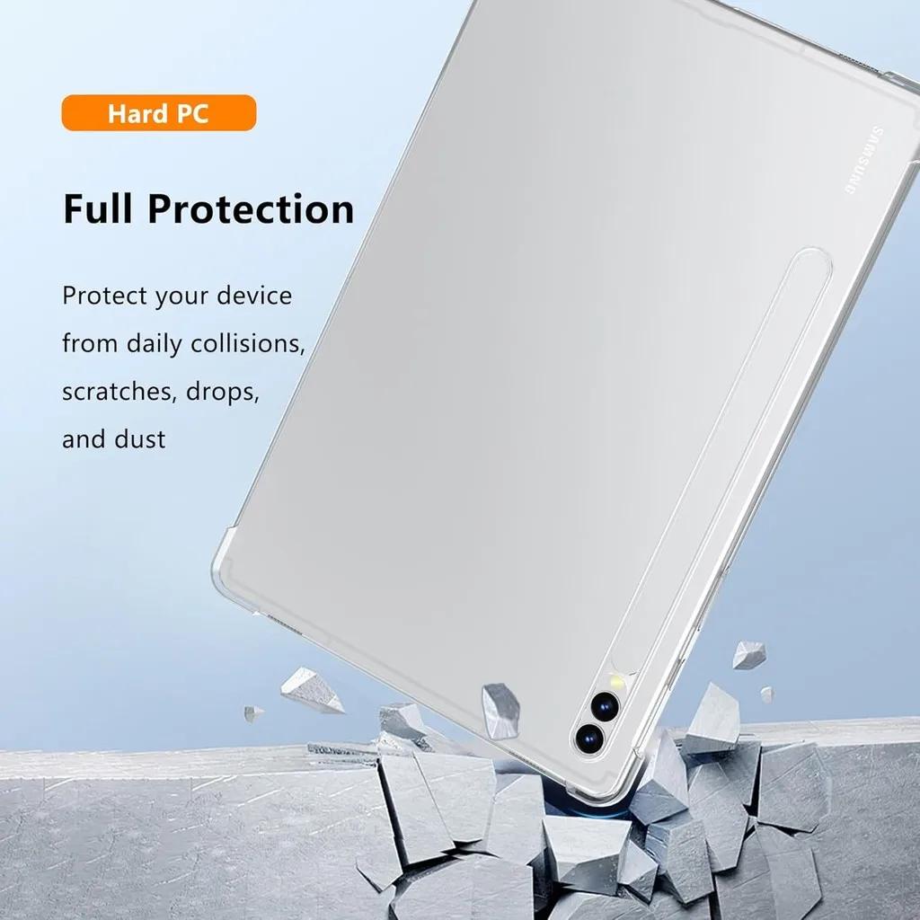 For Samsung Galaxy Tab S11 Case TPU Silicon Transparent Tablet Case Funda For Galaxy Tab SM-X730/SM-X736 5G 11inch Cover