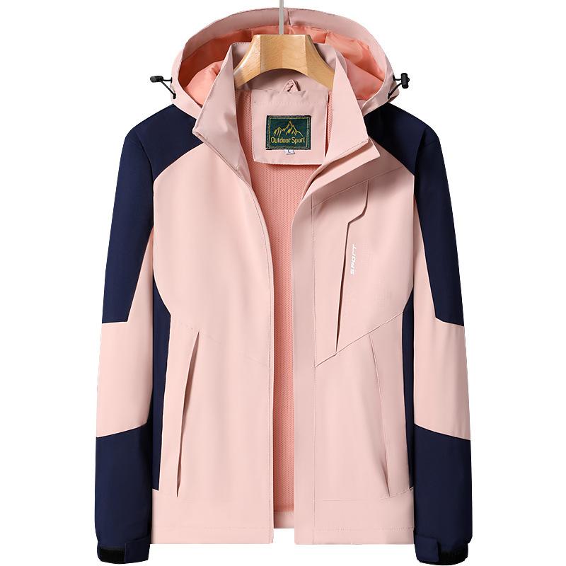 Spring and Autumn Single-layer Thin Outdoor Hardshell Jacket for Men and Women Mountaineering Sports Jacket