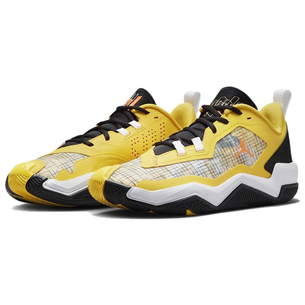 Jordan One Take 4 PF Fashion Versatile Shock Absorption Durable Low Top Basketball Shoes Men Sneaker Orange Black DO7192-700