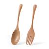 5/10pcs Wooden Spoon Soup and Fork Eco Friendly Products Tableware Natural Tableware for eating Serving Spoon