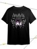Kuromi (Onegai My Melody) Anime T-shirt – Gothic, Flames, Spiderweb