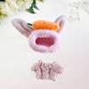15cm-17cm Doll Apparel for Plush Toys with Sweater And Carrot Headband