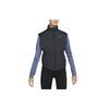 Nike Gilet da Donna Monocolore con Logo Collo Alto e Zip Nero FB7538-010