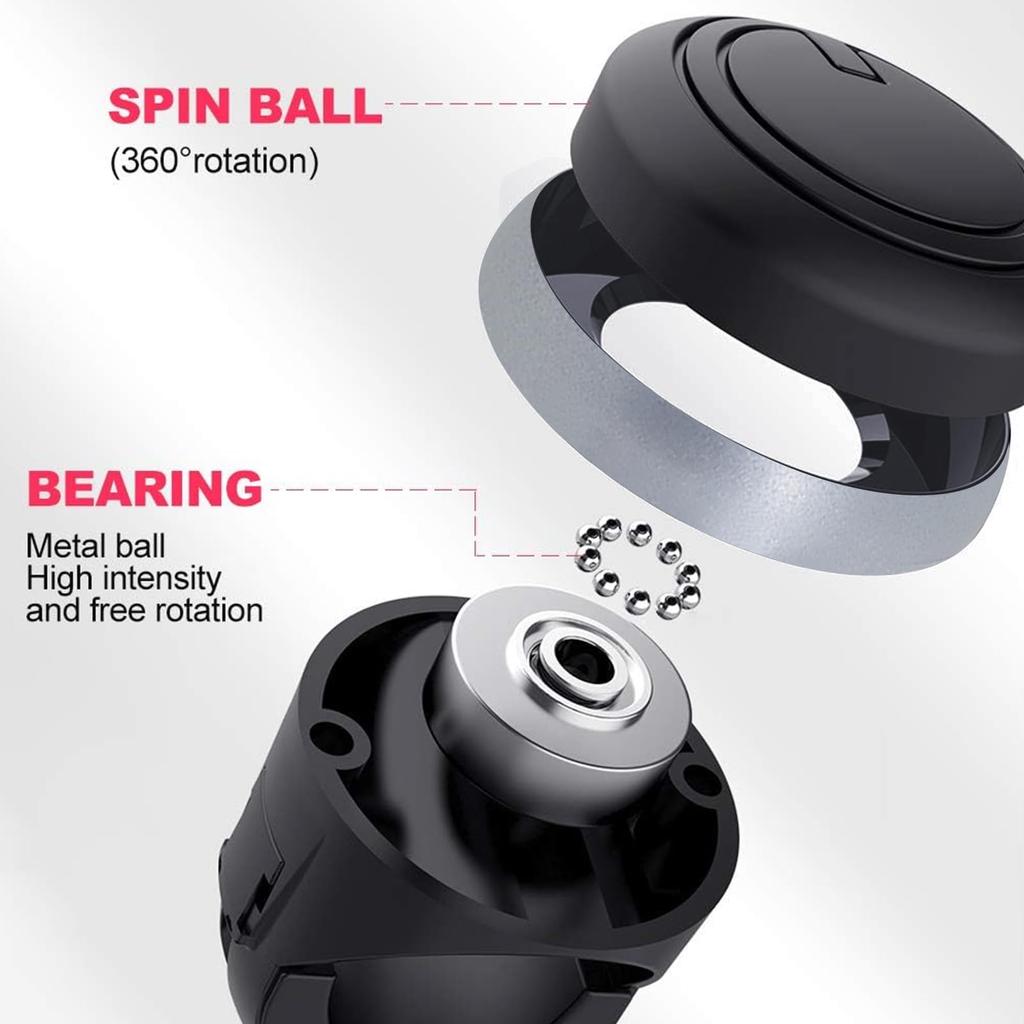 Biqing Steering Wheel Spinner 360 Degree Rotation Car Steering Wheel Spinner Easy to Install