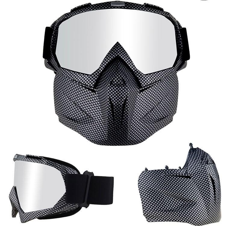Off-Road Motorcycle Goggles: Exclusive Face Shield Protective Eyewear for Outdoor Use