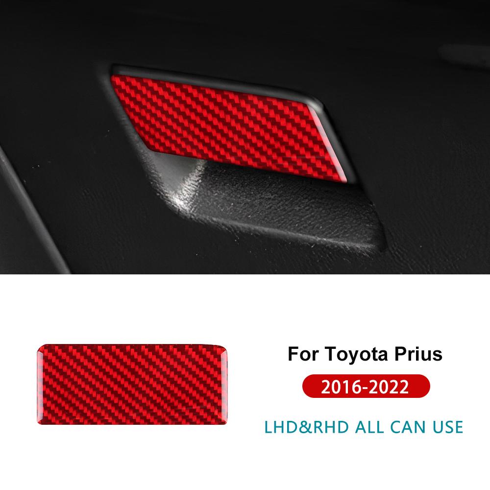 

Real Soft Carbon Fiber For Toyota Prius 2016 2017 2018 2019 2020 2025 2025 LHD RHD Car Instrument Panel Left&Right Air Outlet