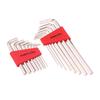 8Pcs Allen Wrench Metric Wrench Inch Wrench L Wrench Size Allen Key Short Arm Tool Set Easy To Carry In The Pocket