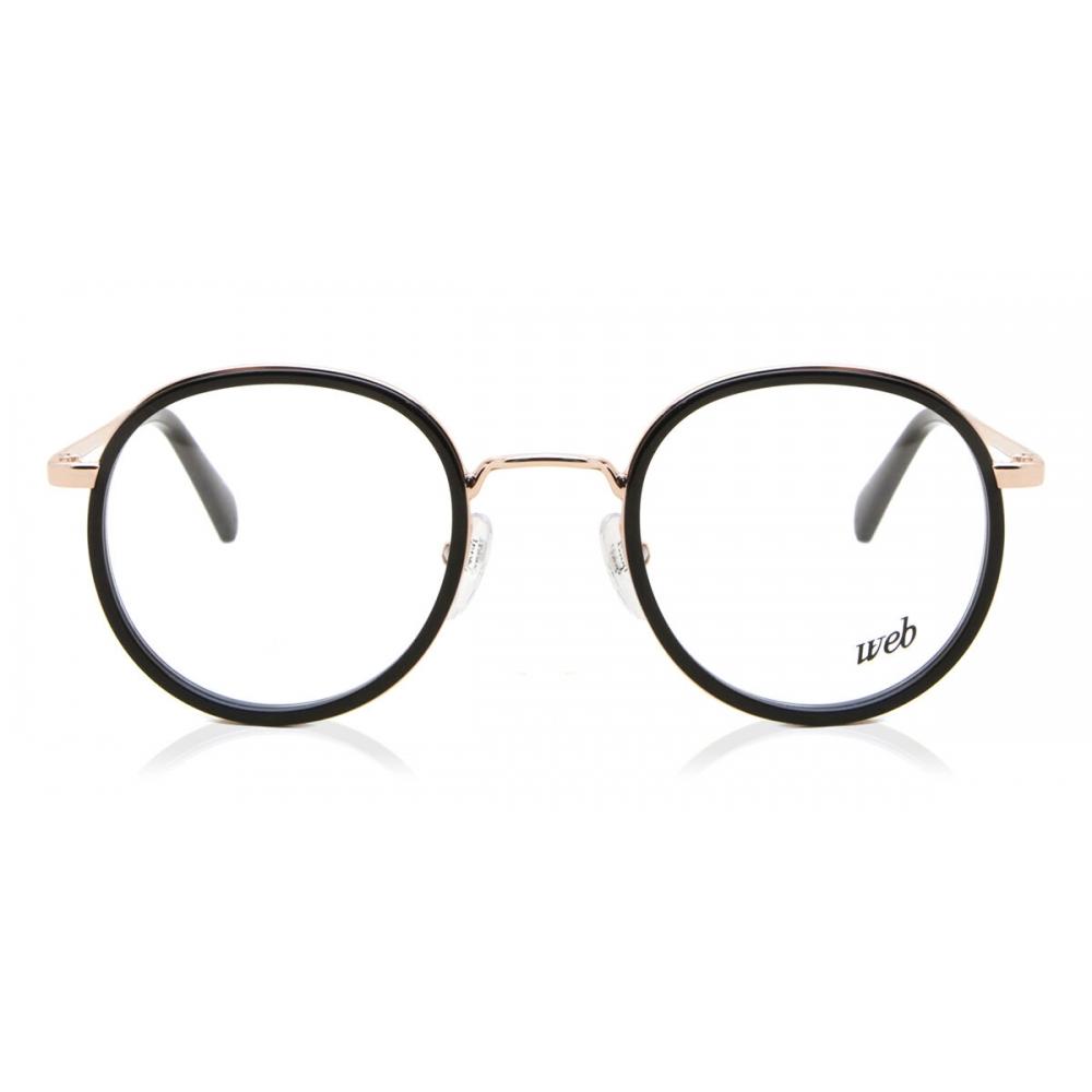 

Web We5369 33a Women Eyeglasses Rose Gold Black/47