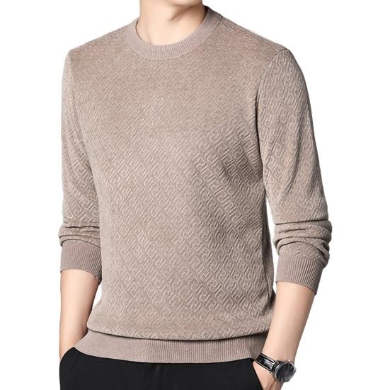 

Чоловічий спортивний топ середнього віку Потовщений светр Однотонний Круглий виріз Базовий одяг Довгий рукав Домашній одяг Тренажерний зал Біг Баскетбол Толстовка XL