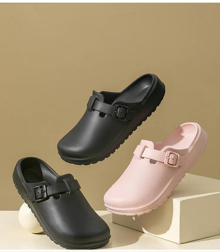 Fashion Crestar Fashion Clogs Slippers Women Men Outdoor Anti-Slip Slippers Shoes Eva Soft Soles Slides New Waterproof Medical Slippers