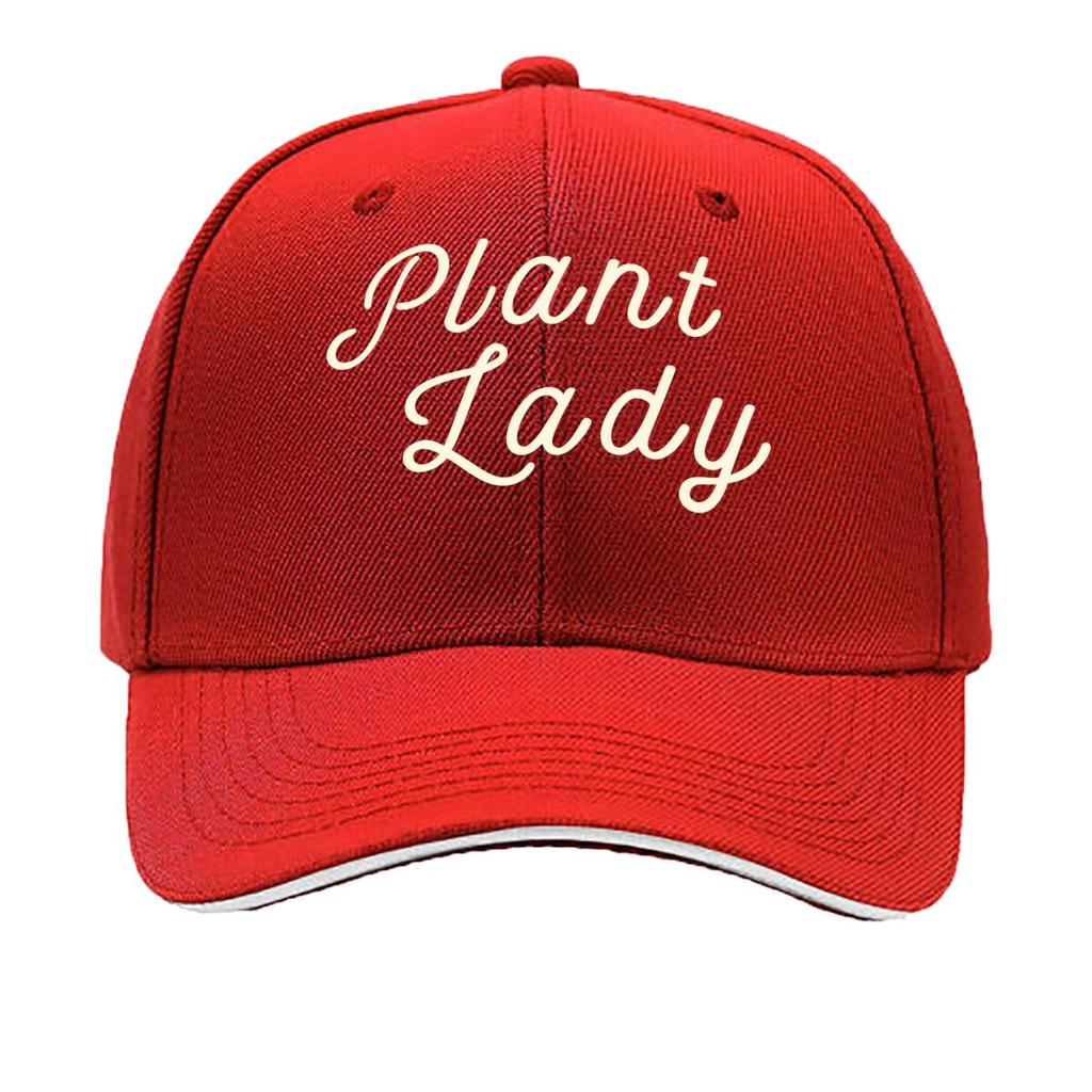 PLANT LADY Vintage Soft Breathable Adjustable Dad Hat Suitable for Women and Unisex Gardening Outdo Sandwich Baseball Cap