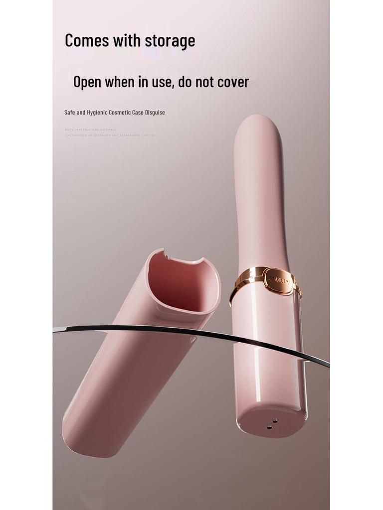 Ji Yu Portable Lipstick Vibrator: Multi-Frequency Female Massager with Strong Vibration for Climax