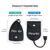 Car Keychain Case Zipper Carbon Fiber Key Protector Cover For KIA Picanto Stonic Venga Sorento Forte