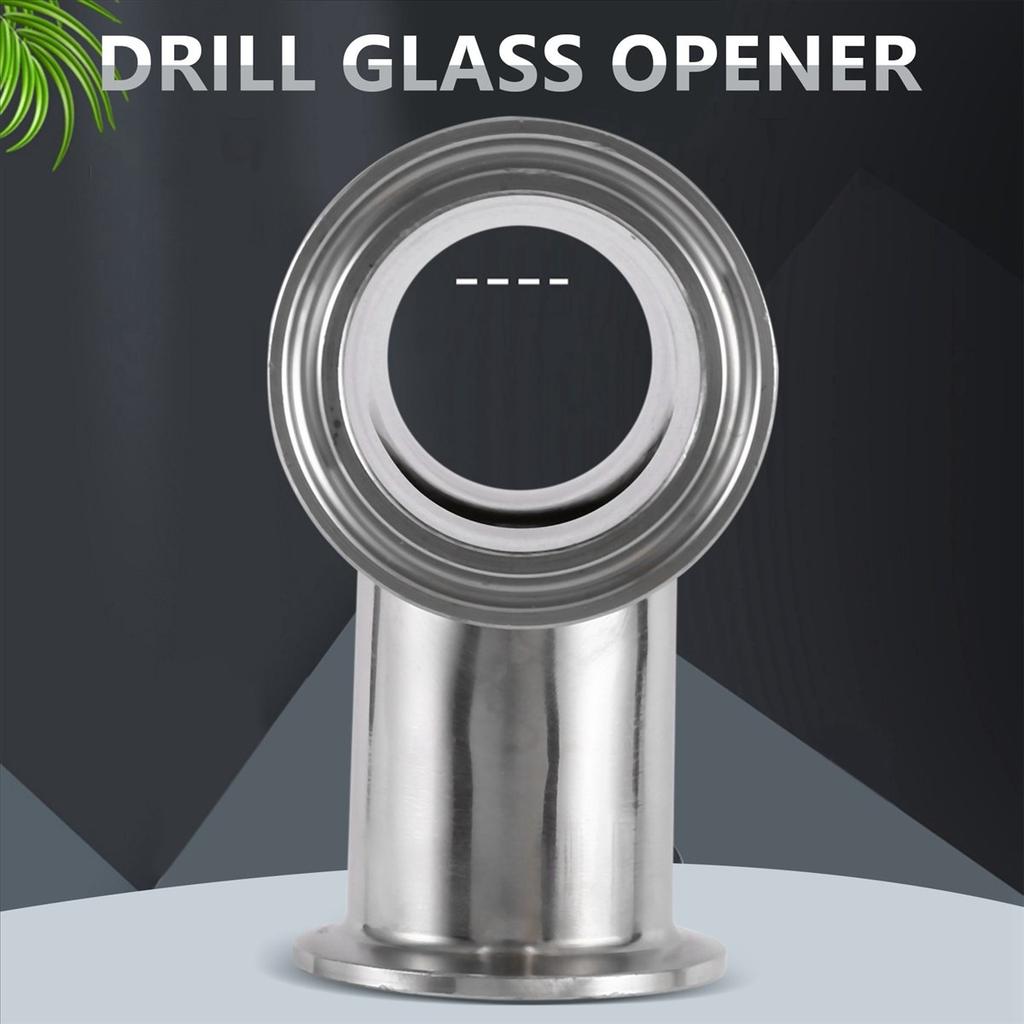 BHBL 1.5Inch 38Mm Sanitary Tri Clamp 3 Way Tee 304 Stainless Steel Sanitary Ferrule Tee Connector Pipe Fitting