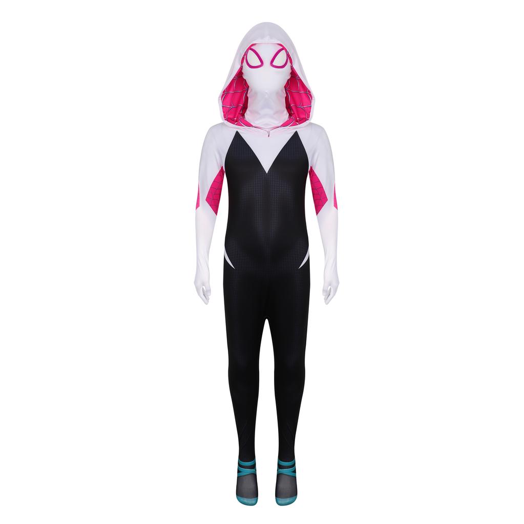 Costume for Kid Adult Miles Morales Spider-Man Cosplay Bodysuit Halloween Carnival Superhero Full Body Zentai Jumpsuit