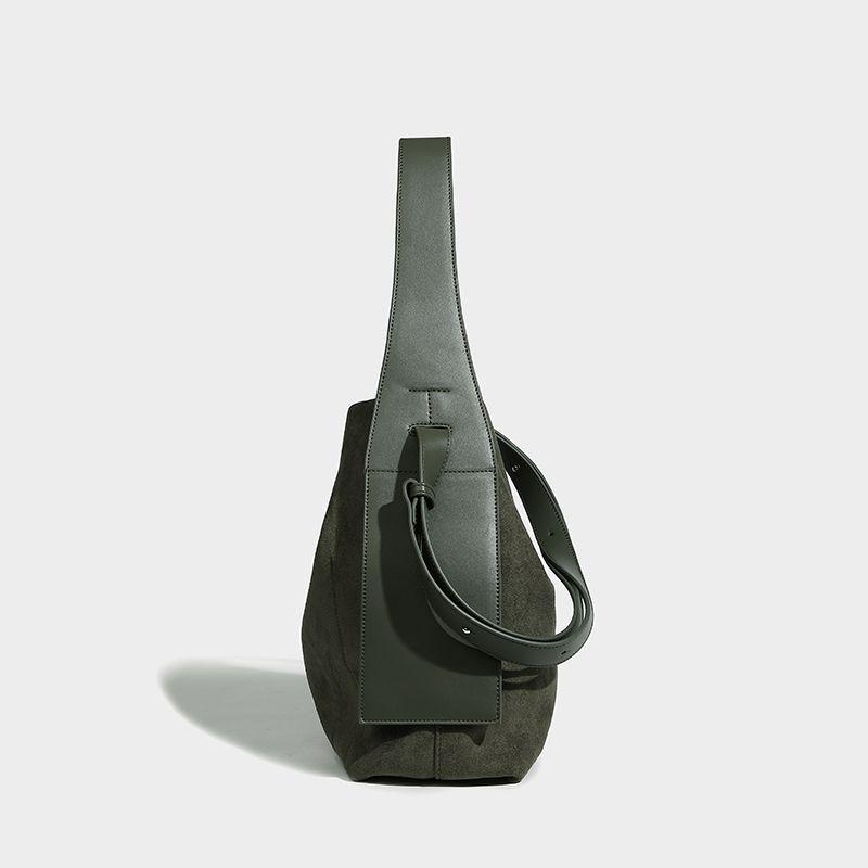 Damen 2025 Designer Wildleder Tragetasche: Crossbody- & Schultertasche mit großer Kapazität