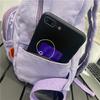 Mori Backpack Stylish Simple Solid Color Literary Backpack Casual Going Out Versatile Student Travel Backpack