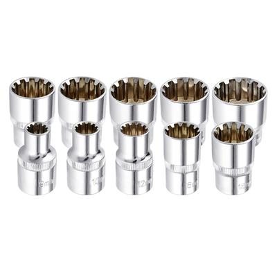 1/2 Inch Drive Short Socket Head 8-32mm Chrome Vanadium Steel Brand New