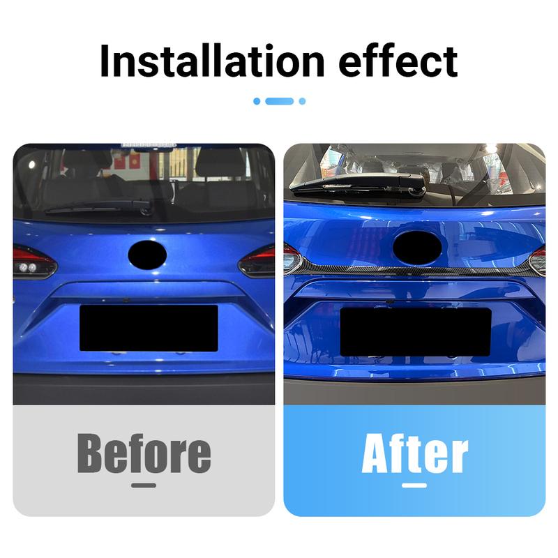 For Toyota Corolla Cross XG10 - 2024 2025 Car Rear Trunk Lid Cover Trim Tailgate Tail Gate Molding Garnish Frame Strip