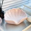 1PC Shell Shape Drain Soap Dish Holder Creative Home Soap Dishes Jewelry Boxes Storage Box Bathroom Accessories