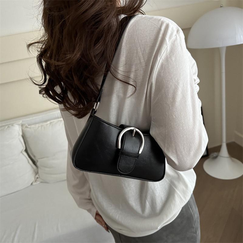 Trendy 2024 Fashion Shoulder Bag Stylish Pu Leather Square Crossbody Bag