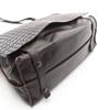 Used BOTTEGA VENETA Intrecciato Shoulder Bag leather Brown Used mens
