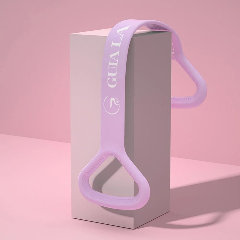 

TPE пластиковый натяжной канат с открытым плечом, настенный шкив, практичная красивая задняя веревка розовый