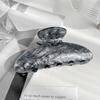 Large Acetate Hair Clip for Women - Korean Fashionable Jelly Color Hair Claw with High-End Feel