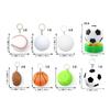 Unique Ball Shape Bottle Opener Magnetic Fridge Decors Drink Opener Tool Perfect Gift For Football Enthusiasts