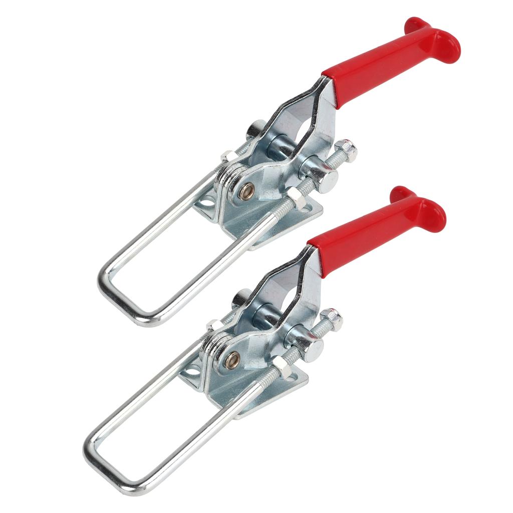 2 Stück U-Bügel Knebelklemmen 2000 lbs Kapazität Schwerlast Verstellbar Selbstverriegelnd Knebelverschlussklemme Für