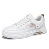 Warrior Graffiti Fashion Simple Daily Commuting Non-Slip Wear-Resistant Lightweight Low-Top Skate Shoes Men Sneaker White Brown WXP(WZ)-223402