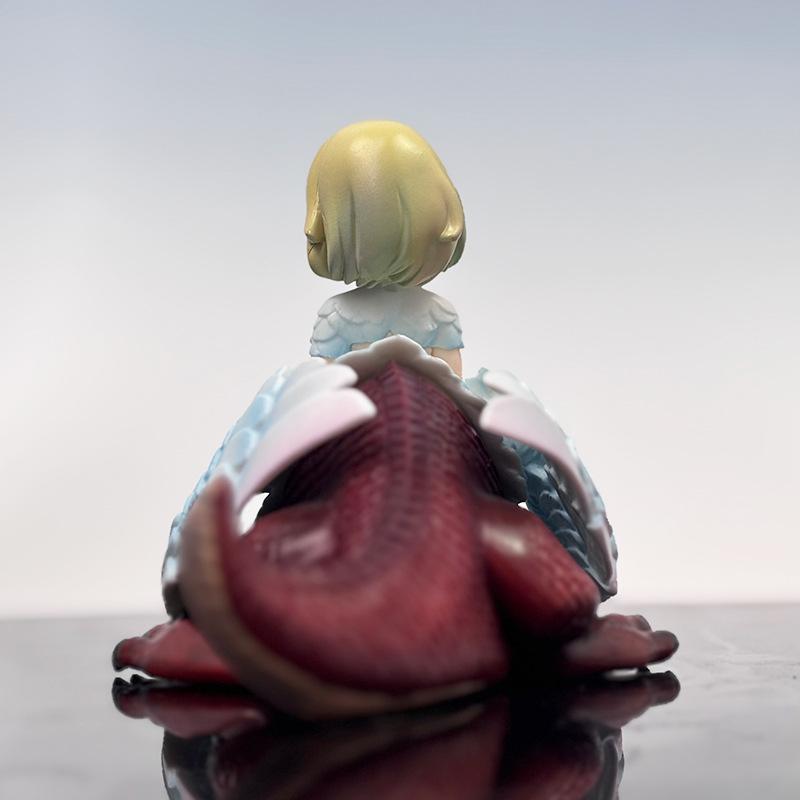 10cm Deliziosa In Dungeon Chimera Falin Versione Q Statua GK Carina Ragazza Anime Figura Modello da Collezione Decorazione da Scrivania Regalo Per
