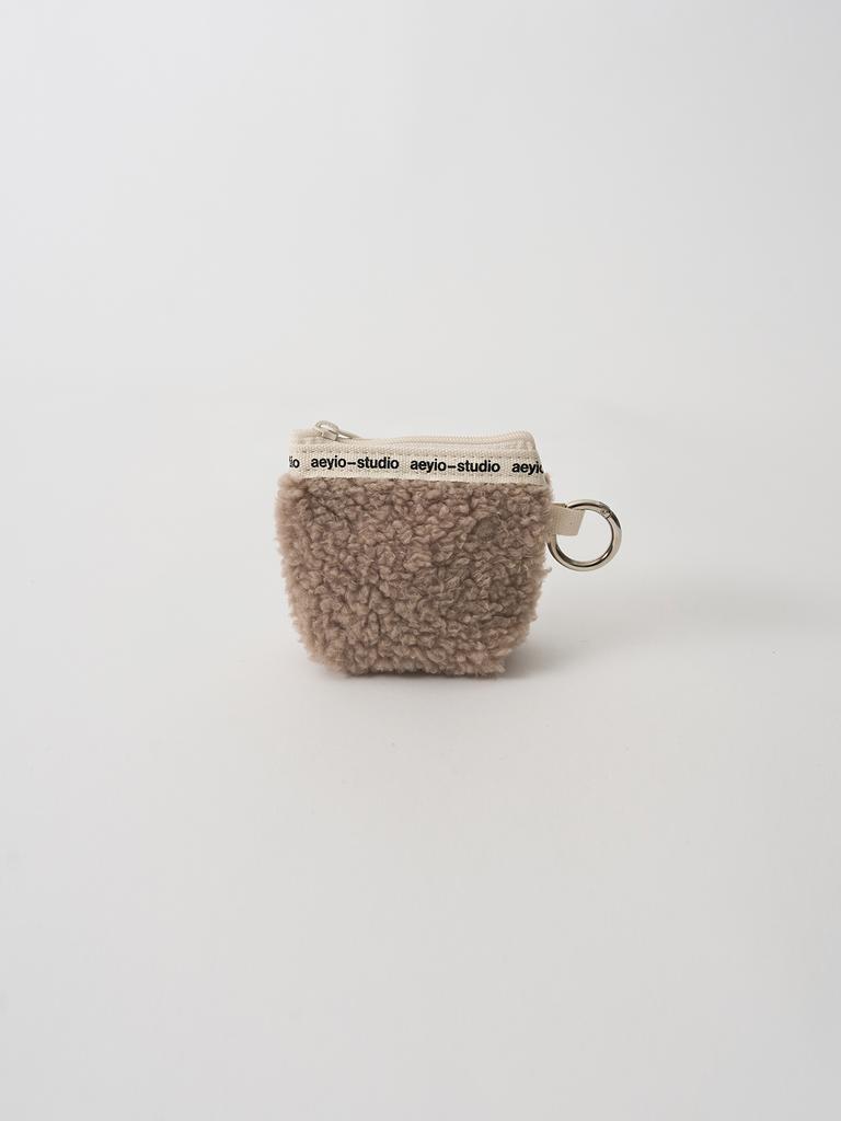 Aeyiostudio Fleece Airpods Keyring Tee Pouch_Apo3410 (5 Colors)
