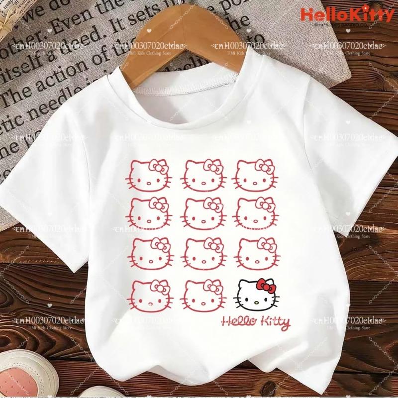 25 Summer Pokémon Anime Pikachu Brand 100%Pure Cotton Printed T-shirt Children's Harajuku Casual Versatile Short-sleeved Y2k Loose