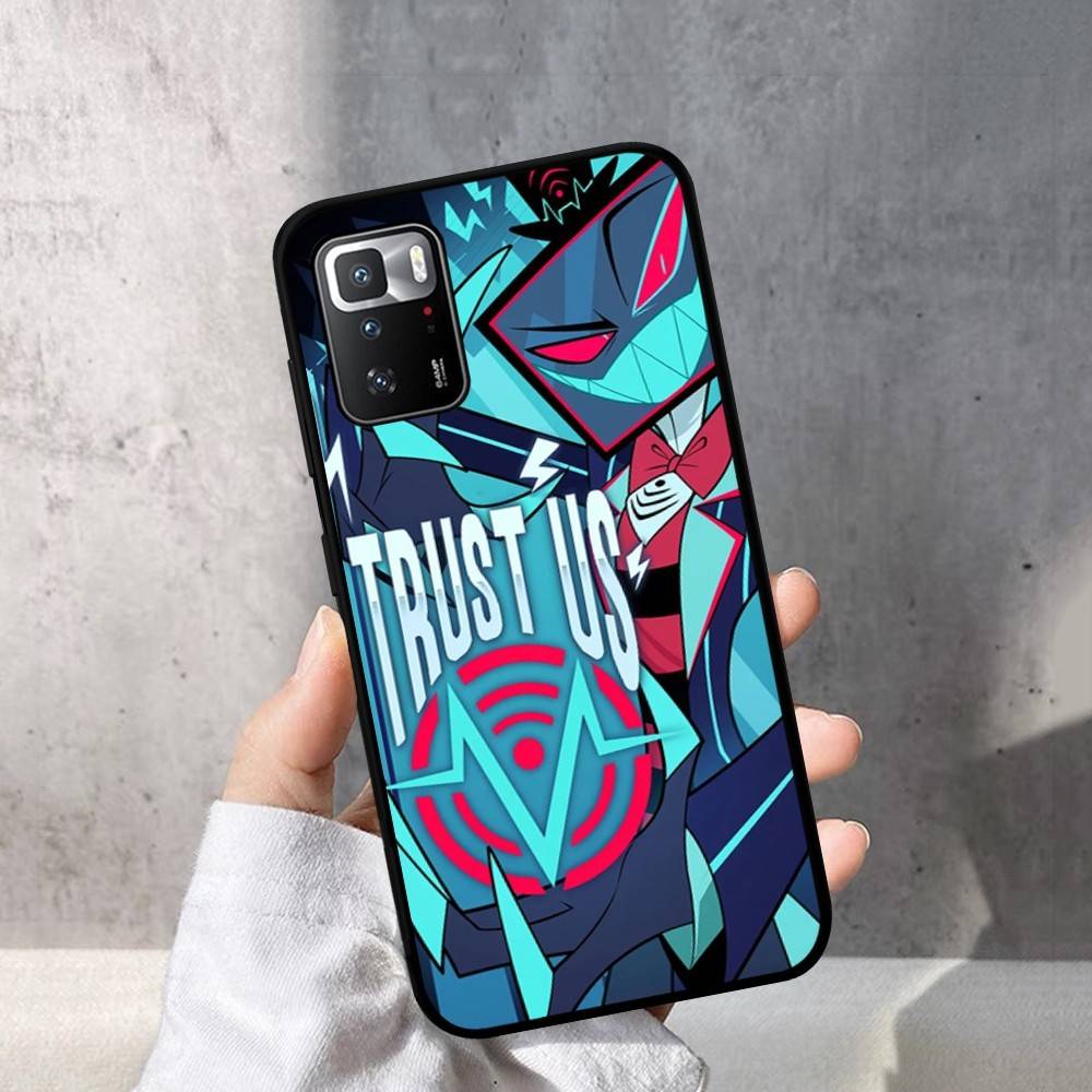 H-Hazbin H-Hotel Phone Case For Redmi Note 4 X 5 A 6 7 8 T 9 9S 10 11 11S 11Epro Poco M3 pro