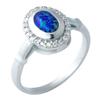 Silver Ring with Opal 0.743ct (1922682)