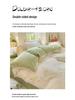 Class A Fresh Four-Piece Set: Washed Cotton Bed Sheet & Duvet Cover with Double Layer Gauze - Home Bedding Collection