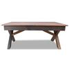 VidaXL Table basse Bois de récupération massif 110 x 60 x 45 cm