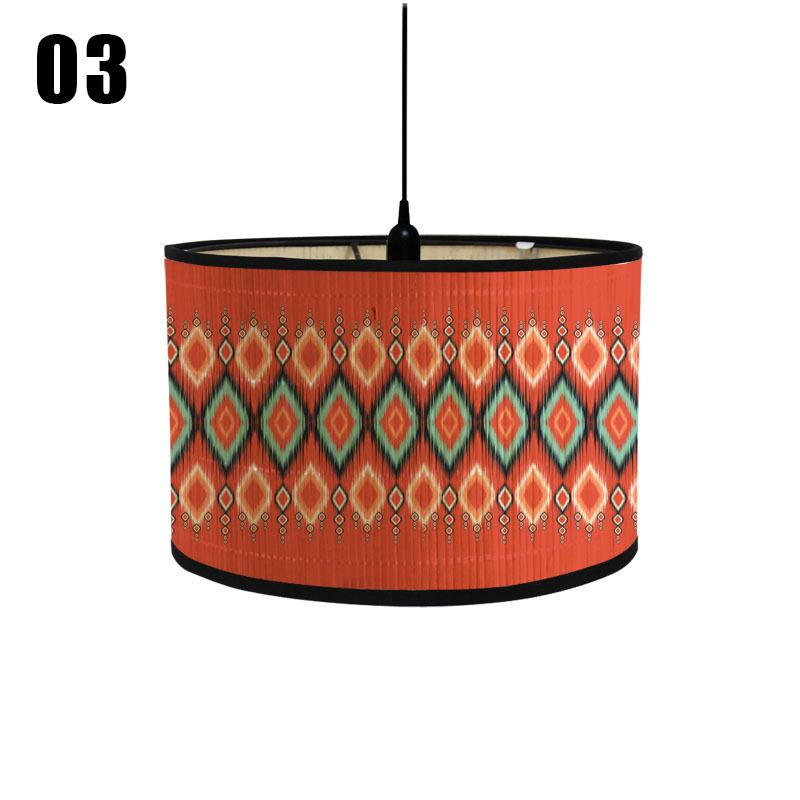 Retro Style Bamboo Art Lamp Shade Lampshads Cafe Restaurant Ceiling Cover Chandelier Homestay Room Decor Lamp Cover
