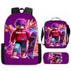 ROBLOX Themed Kids Backpack School Lightweight Durable Oxford Fabric Bag With Padded Straps Cartoon Print Grades 1-9