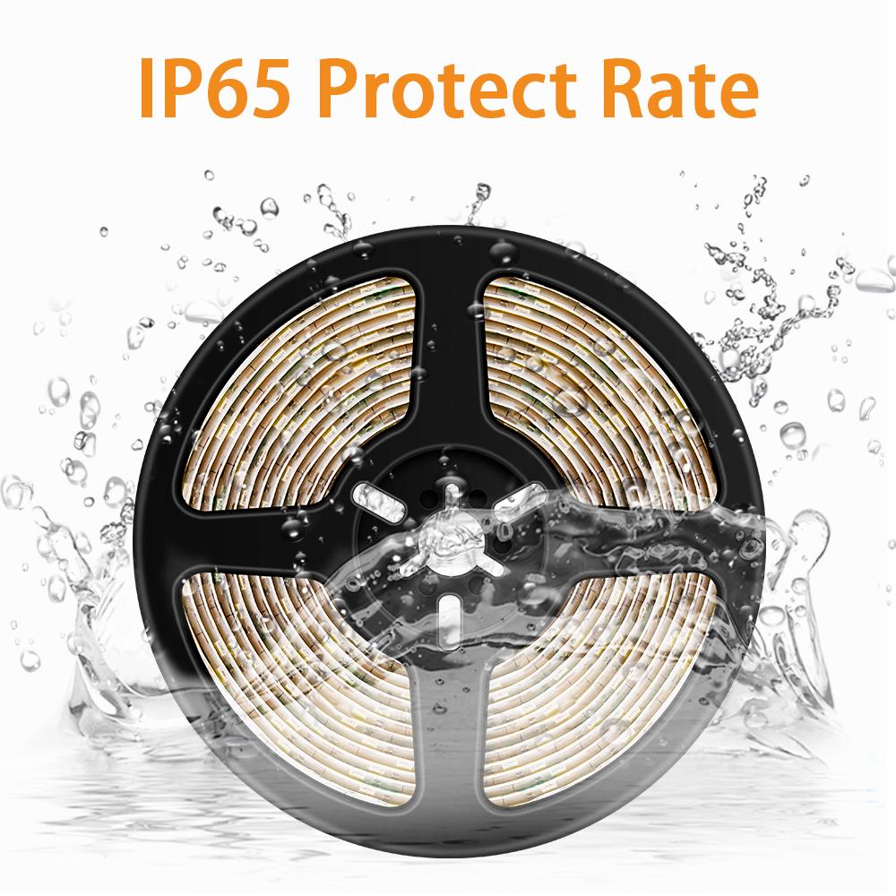 Dimmable LEDs Strips Light PIR Motion Sensor 1m 60LEDs Rope Light for TV Computer Desktop Background Home Kitchen